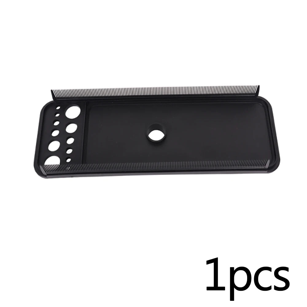 Double-Side Teeth Extension Display Tray Multifunction Hair Tray For Wig Stand Easy To Place Salon Hairdressing Styling Tool