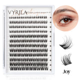 C curl mix lash clusters for natural 3D wispy eyelash extensions by HSF Marketplace
