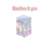 Sanrio Dream Unicorn Series vinyl plush blind box pendant featuring Hello Kitty or Kuromi collectible character figure