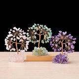 1PC Drip Cluster Base Natural Crystal Tree Handmade Tree of Life Reiki Rock Mineral Specimen Christmas Halloween Gifts