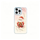 Christmas Santa gift phone case for iPhone 17 to 12 Pro by HSF Marketplace