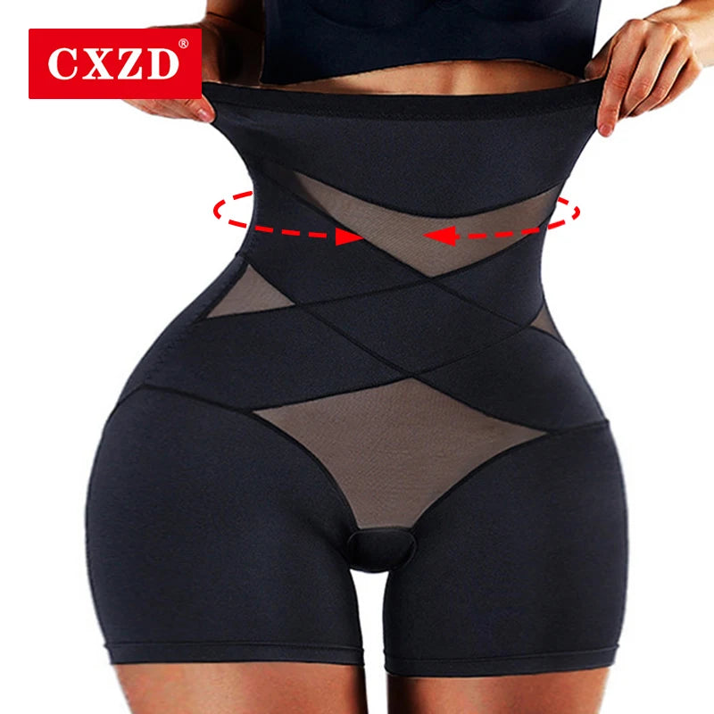 CXZD women’s high waist trainer body shaper panties with tummy and belly control design