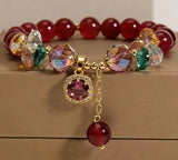 A Classic Amethyst Bead Bracelet with Natural Amethyst Bead Design and Natural Stone Healing Bracelet as a Beautiful Symbolic