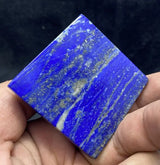 AAA +Top Pure Natural Lapis Lazuli Pyramid Crystal Chafen Quartz Wand Healing 1pc30-80mm