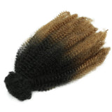 Alibaby 12 Inch Synthetic Afro Kinky Curly Crochet Hair Extensions Spring Twist Braiding Hair For Locs Braids Natural Looking