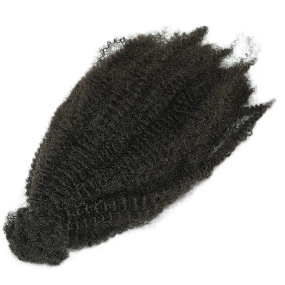 Alibaby 12 Inch Synthetic Afro Kinky Curly Crochet Hair Extensions Spring Twist Braiding Hair For Locs Braids Natural Looking