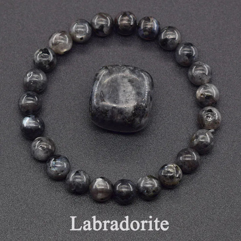 Amethust Bracelet Made of Real Natural Stone Beads Body-Purifying Geniune Amethyst Natural Crystal Bracelet for Women Pulsera