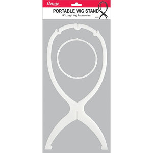 Annie Portable Plastic Wig Stand (#4881)