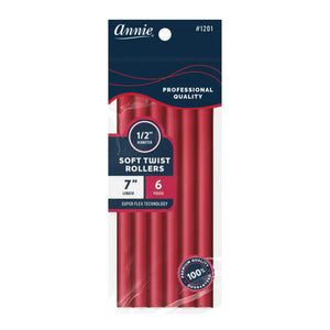 Annie Soft Twist Rollers 1201