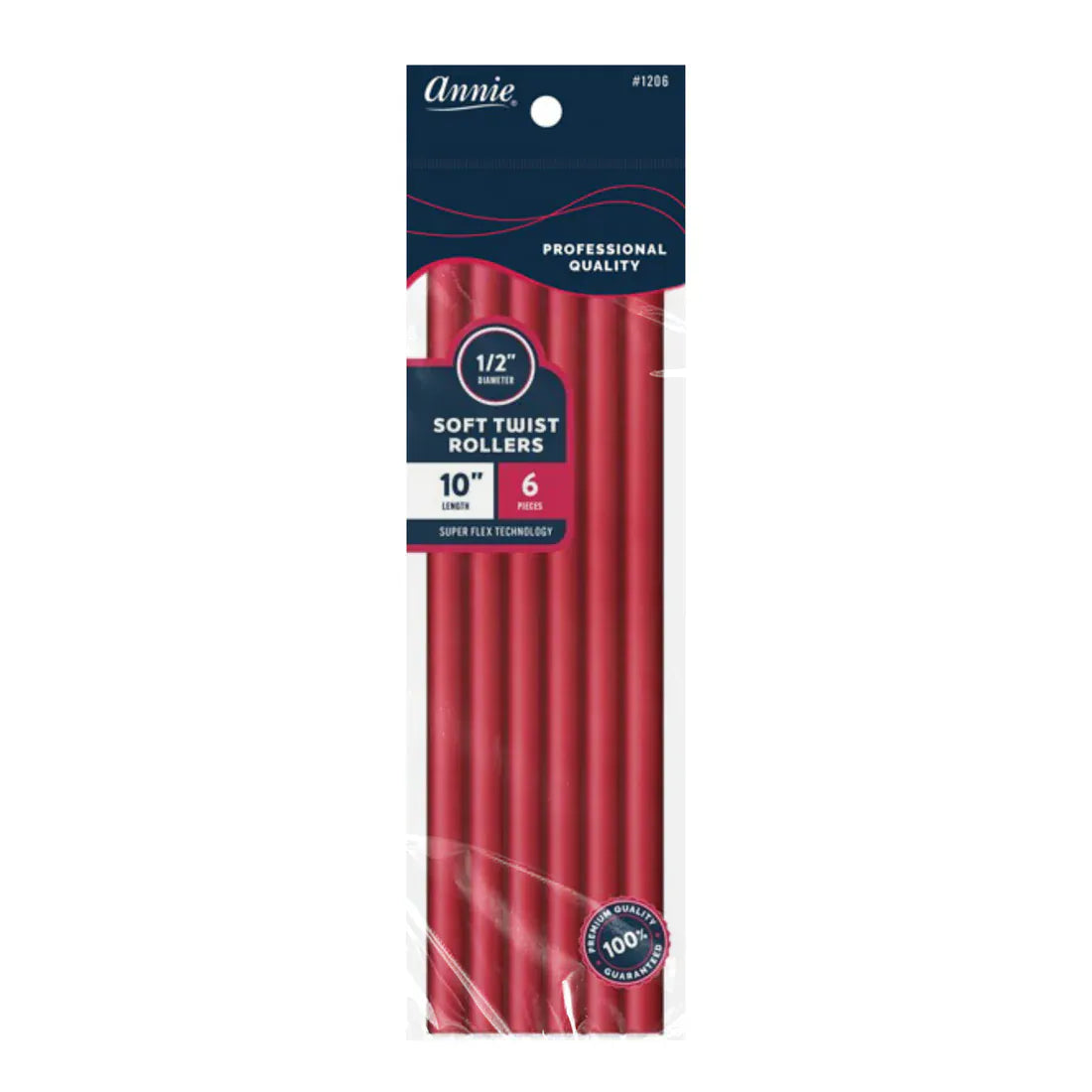 Annie Soft Twist Rollers 1206