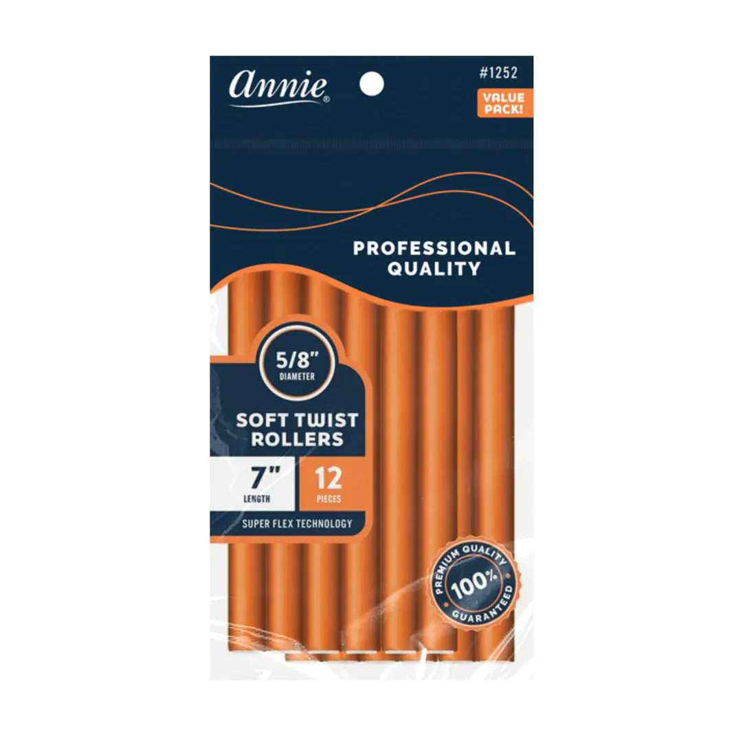 Annie Soft Twist Rollers 1252