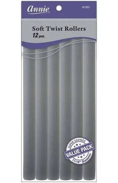 Annie Soft Twist Rollers value pk 1263