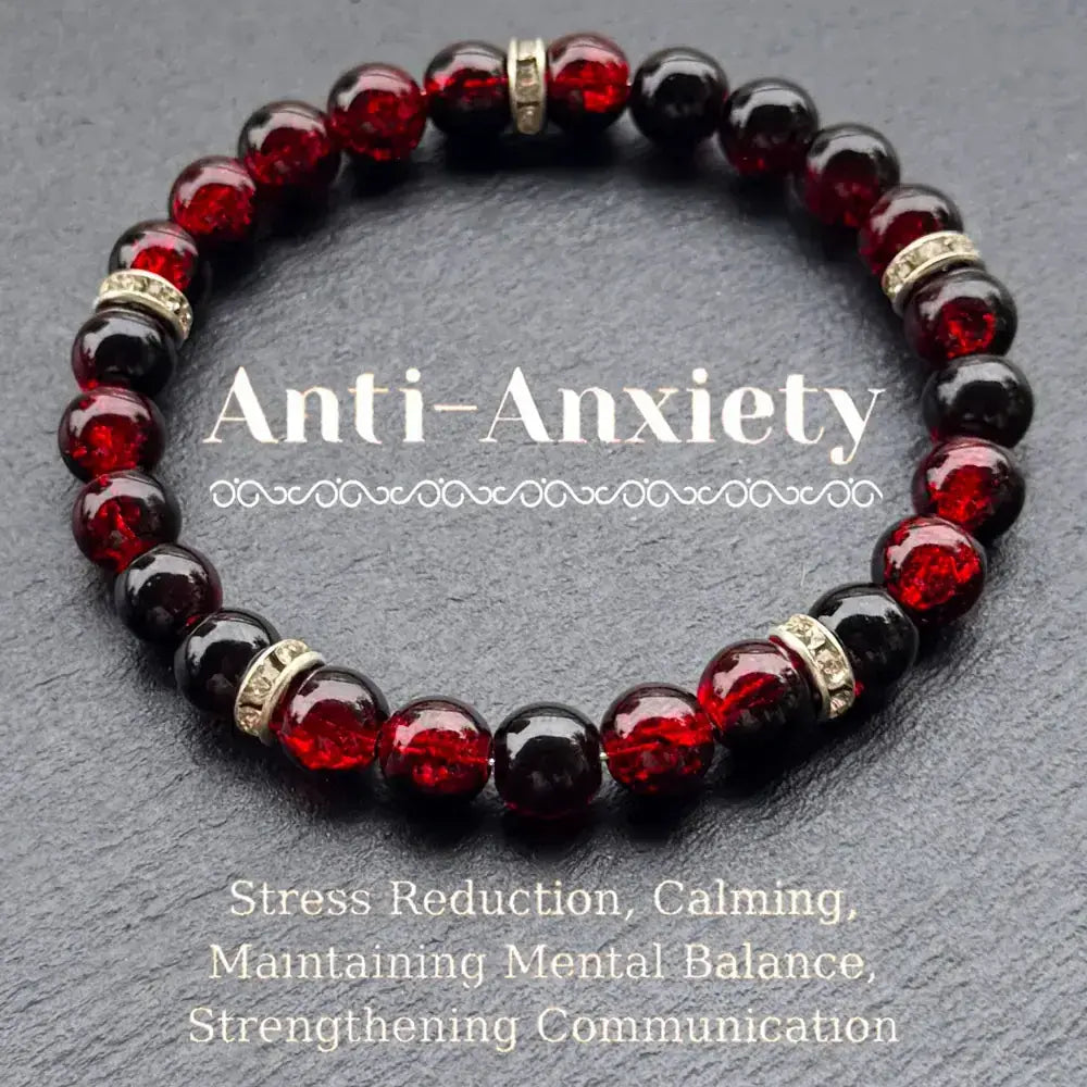 Bohemian Natural Stone Bead Bracelet, Calming Balance & Communication Inspired Stretch Jewelry