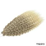Ariel Curl Braiding Hair Extension 22 30 Inch Water Wave Twist Crochet Hair Synthetic Crochet Braids Ombre Green Pink Afro Curls