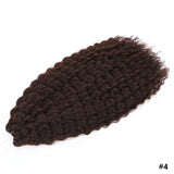 Ariel Curl Braiding Hair Extension 22 30 Inch Water Wave Twist Crochet Hair Synthetic Crochet Braids Ombre Green Pink Afro Curls