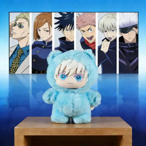 Bandai Jujutsu Kaisen Cat Paradise Party Series V2 Blind Box Plush Doll Keychain Collectible