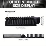 Barber Hair Portable Mini Folding Combs Foldable Pocket Combs Oil Head Plastic Beard Combs Hair Brush Styling Tool For Travel