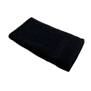 Black Hand Towels Standard Premium 100% Cotton (15x25)