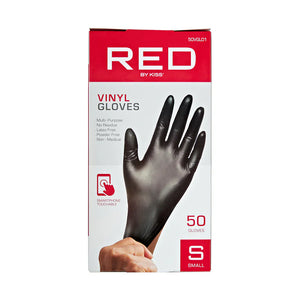 Black Vinyl Gloves (50pcs)