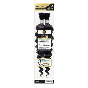 Bobbi Boss Boho Styles Human Hair - HHBD18 Deep Wave Bulk 18"