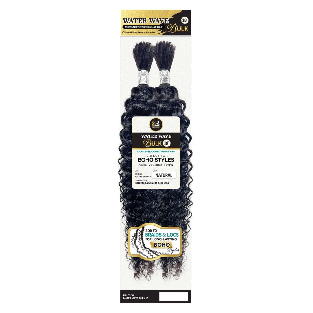 Bobbi Boss Boho Styles Human Hair - HHBW18 Water Wave Bulk 18"