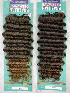 Bobbi Boss Crochet Hair - Brazilian Deep Wave 10"