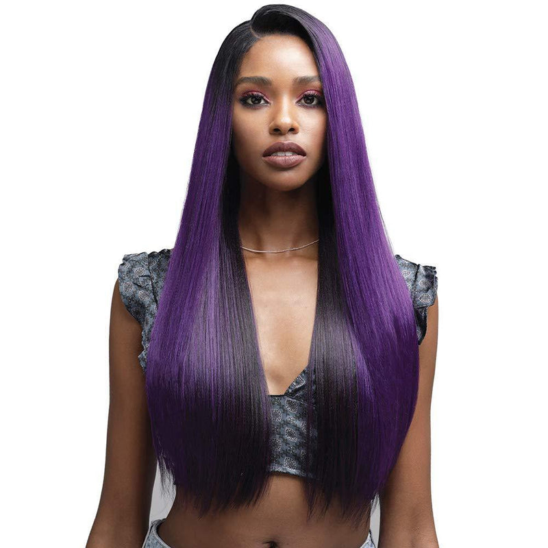 Bobbi Boss Human Hair Blend 13x4 Lace Frontal Wig - Dayana