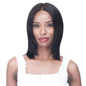Bobbi Boss Human Hair Bunddle Hair Wig - BNLFST12 Straight 12"