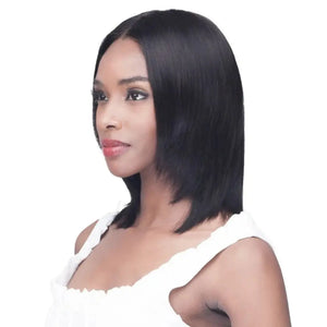 Bobbi Boss Human Hair Bunddle Hair Wig - BNLFST12 Straight 12"