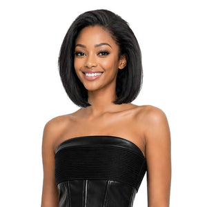 Bobbi Boss Human Hair Full Cap - MHFC004 Straight 12"