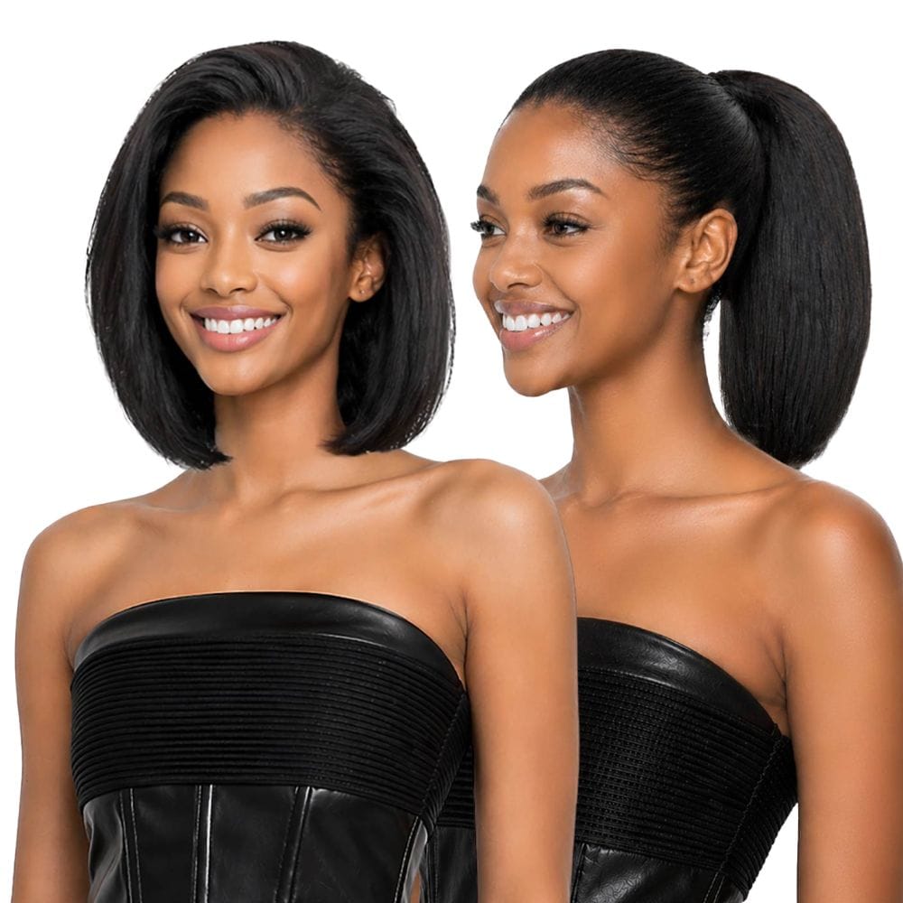 Bobbi Boss Human Hair Full Cap - MHFC004 Straight 12"