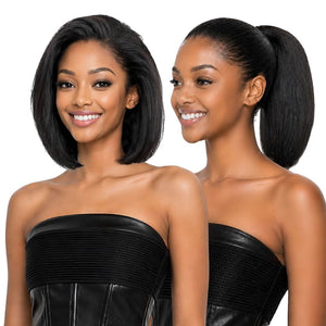 Bobbi Boss Human Hair Full Cap - MHFC004 Straight 12"