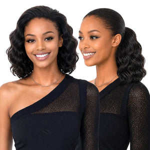 Bobbi Boss Human Hair Full Cap - MHFC005 Deep Wave 12"