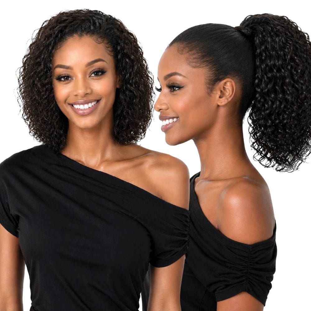 Bobbi Boss Human Hair Full Cap - MHFC006 Water Wave 12"