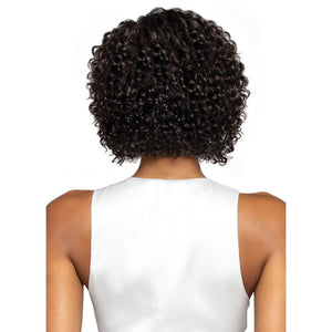 Bobbi Boss Human Hair Full Lace Wig - FLH013 Natural Curl 10"