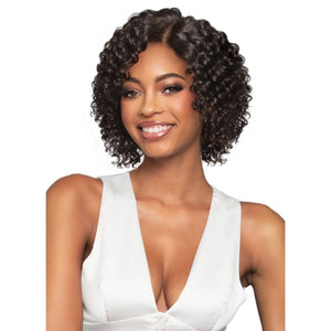 Bobbi Boss Human Hair Full Lace Wig - FLH013 Natural Curl 10"