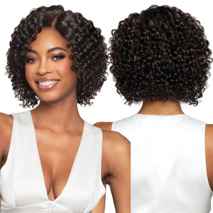Bobbi Boss Human Hair Full Lace Wig - FLH013 Natural Curl 10"