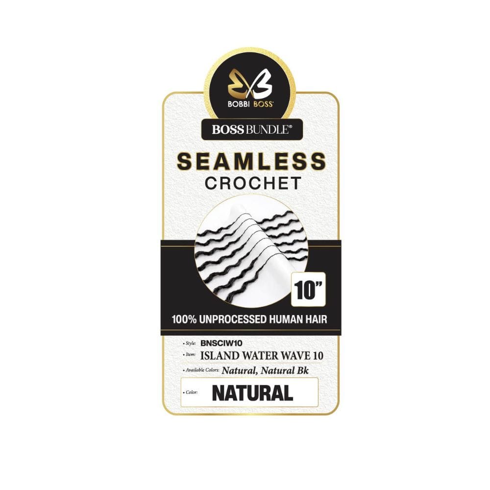 Bobbi Boss Human Hair Seamless Crochet Hair- BNSCIW Island Water