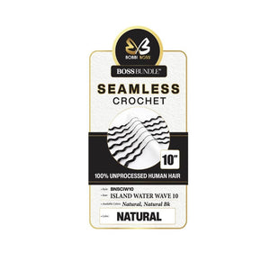 Bobbi Boss Human Hair Seamless Crochet Hair- BNSCIW Island Water