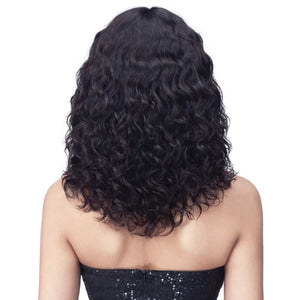 Bobbi Boss Human Hair Wet & Wavy Lace Wig - BNLFWW16 Wet & Wavy 16"