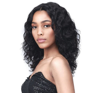 Bobbi Boss Human Hair Wet & Wavy Lace Wig - BNLFWW16 Wet & Wavy 16"