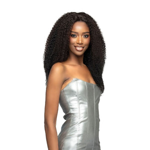 Bobbi Boss Indi Remi Human Hair Weave - Bone Straight Jerry Curl Multi