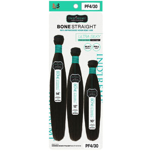 Bobbi Boss Indi Remi Human Hair Weave - Bone Straight Multi