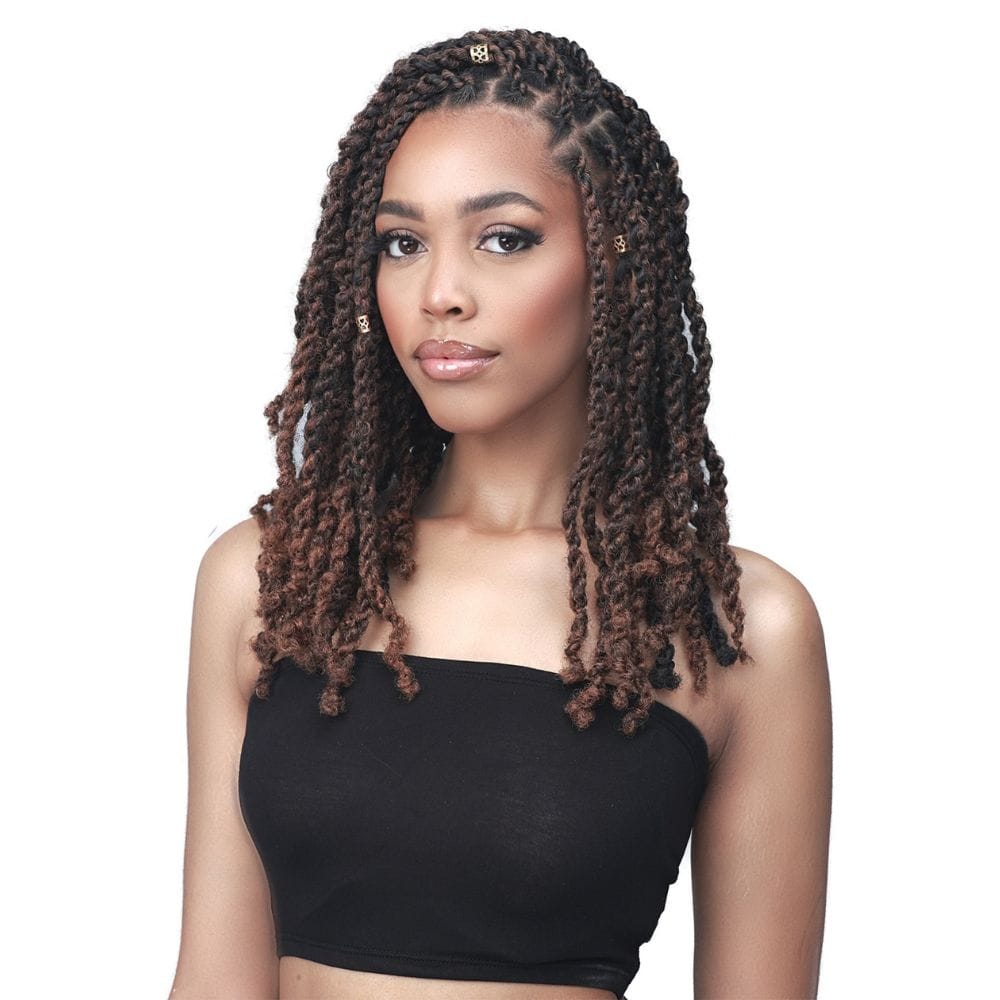 Bobbi Boss Loc & Twist Syntethic Crochet Hair - 3X Afro Twista 18"