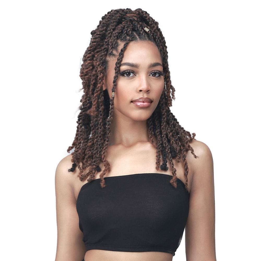 Bobbi Boss Loc & Twist Syntethic Crochet Hair - 3X Afro Twista 18"