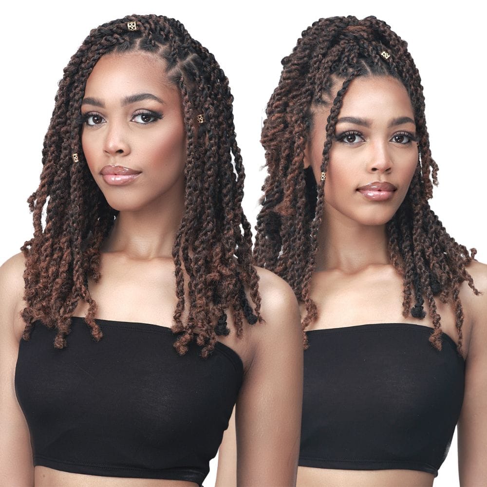 Bobbi Boss Loc & Twist Syntethic Crochet Hair - 3X Afro Twista 18"