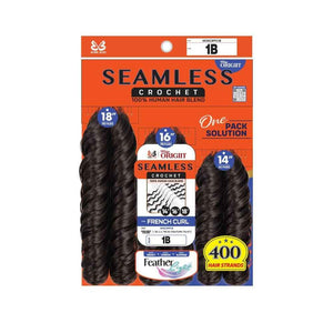 Bobbi Boss Miss Origin Synthetic Crochet Hair - MOSC3PFC18 French Curl 14" 16" 18"