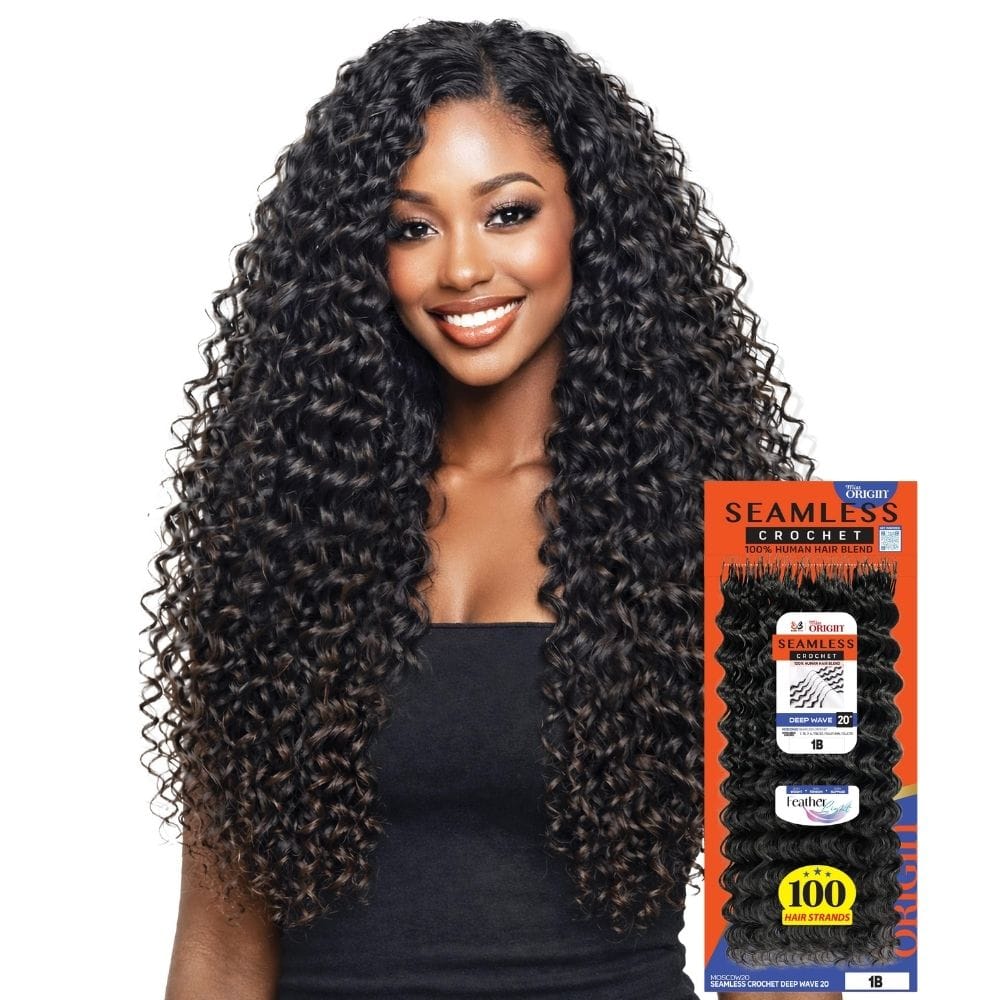 Bobbi Boss Miss Origin Synthetic Crochet Hair - MOSCDW20 Deep Wave 20"