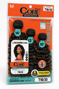 Bobbi Boss Miss Origin Synthetic Quick Weave - MO3PBU14 Burmese Curl 10" 12" 14"