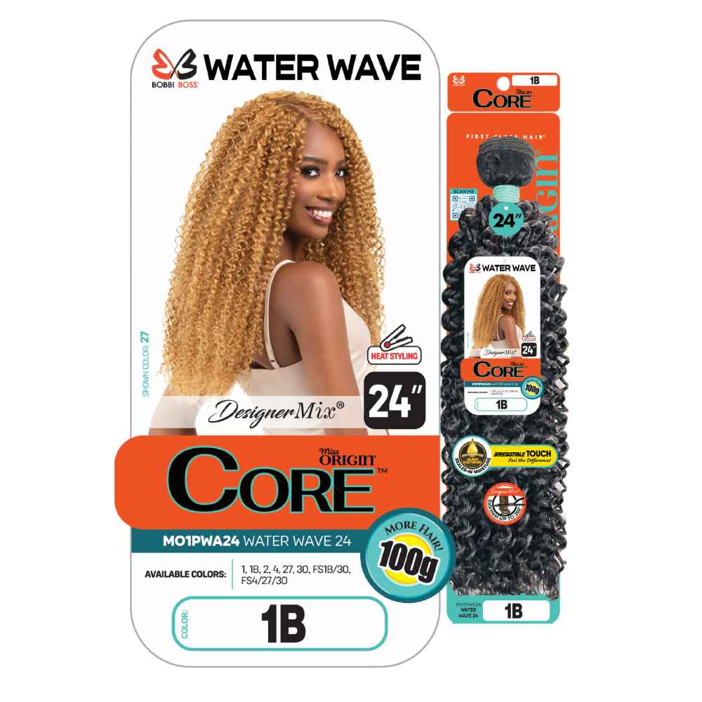 Bobbi Boss Miss Origin Synthetic Quick Weaves  - MO1PWA24 Water Wave 24"